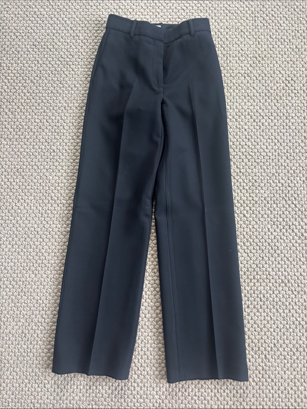 Babaton Black Flat front Trousers